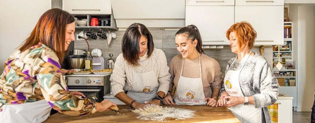 Pasta and Tiramisu Class at a Local's by Garda Lake