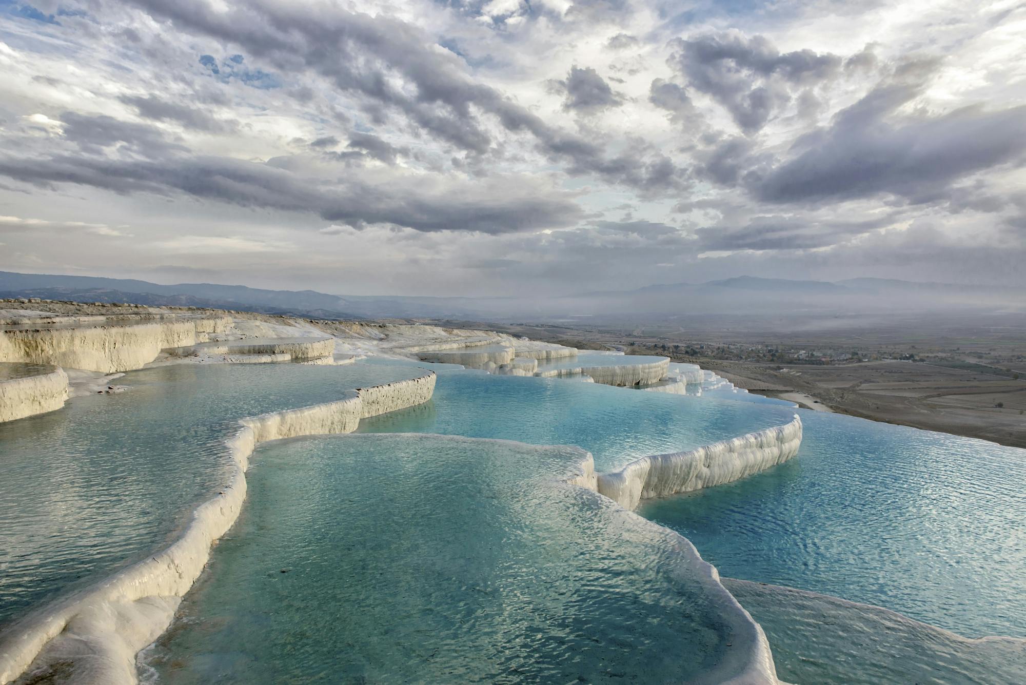 Visita guiada a Pamukkale e à antiga Hierápolis saindo de Izmir