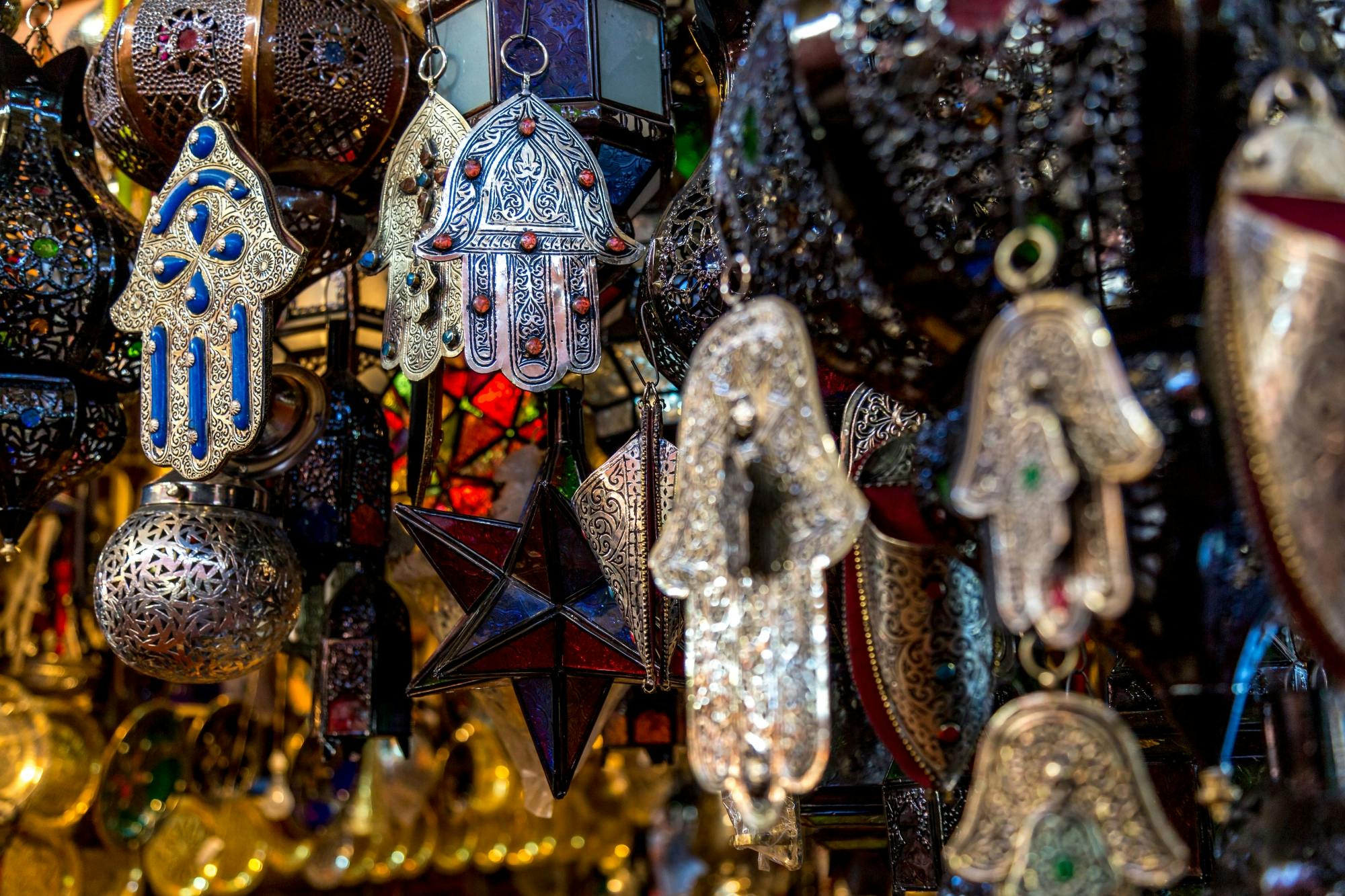 Ascension en téléphérique à Agadir, une coopérative d'argan et le marché Souk El Had