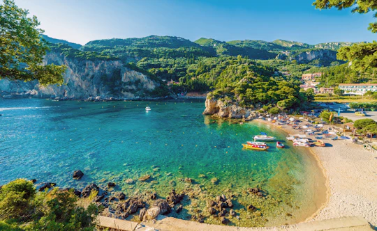 Corfu tour with Achillion Palace and Paleokastritsa
