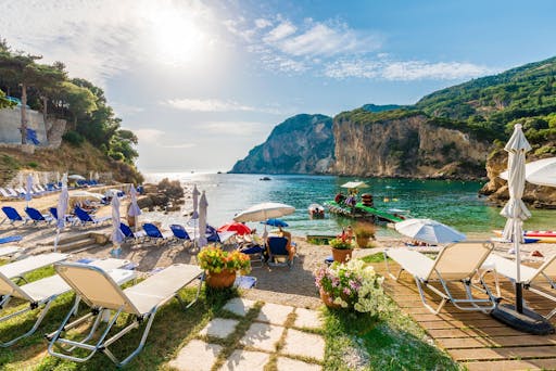 Corfu Tour with Achillion Palace and Paleokastritsa
