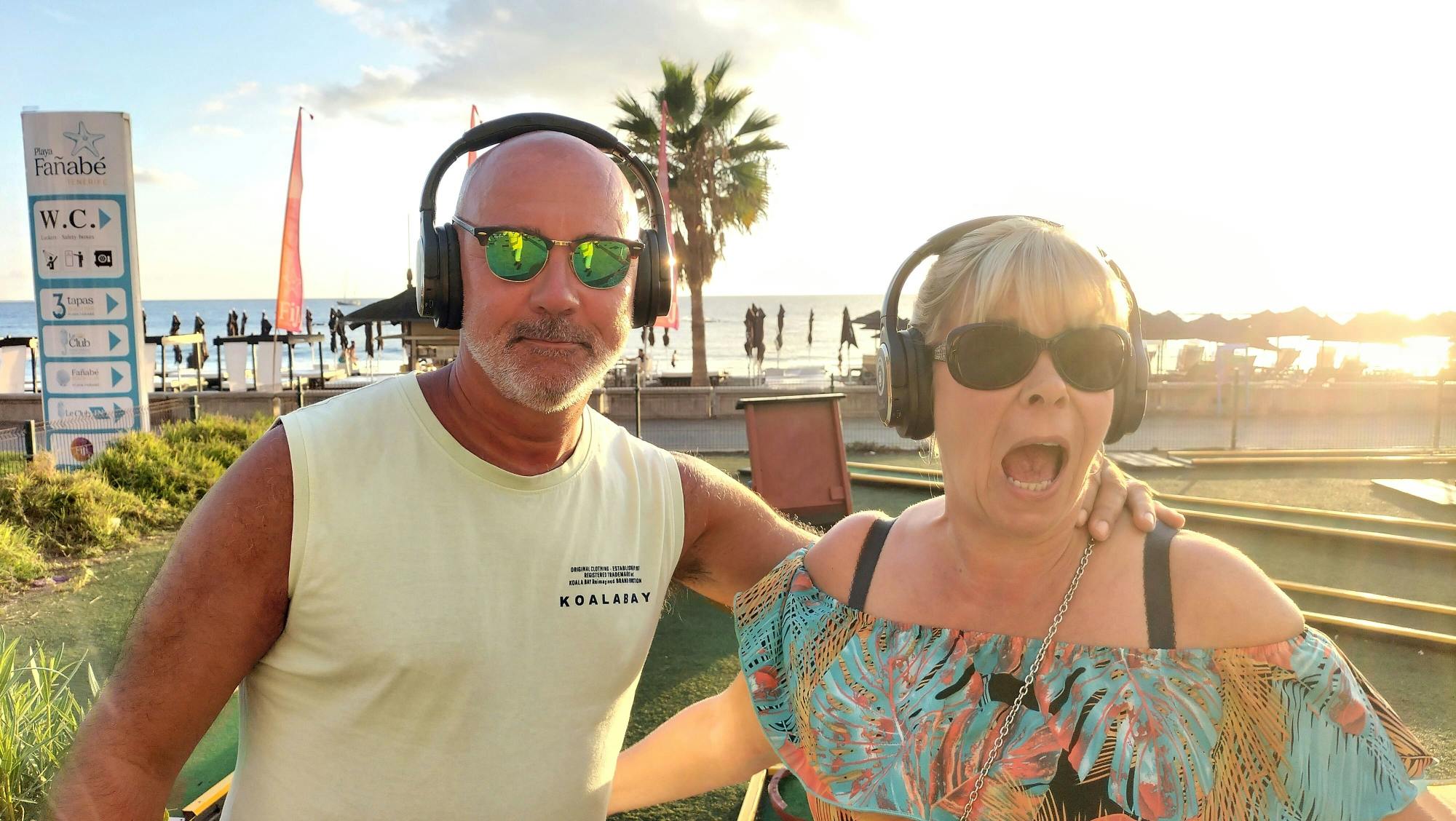 Silent Disco Adventure in Tenerife