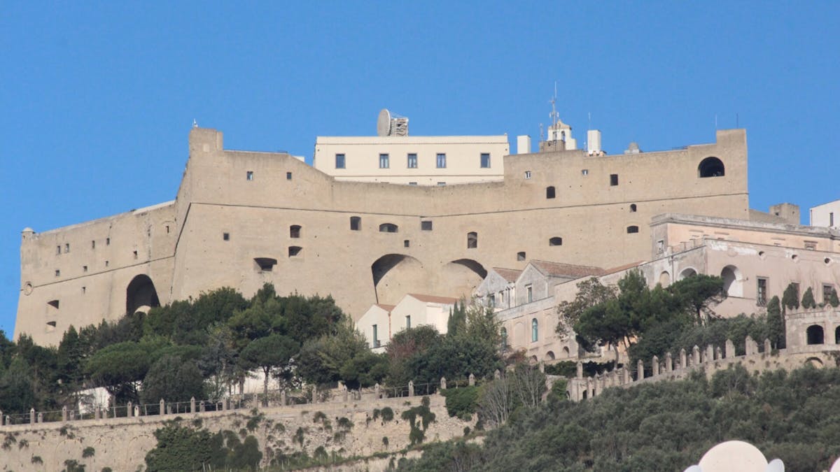 Castel Sant'Elmo entreebewijs met audiogids in Napels