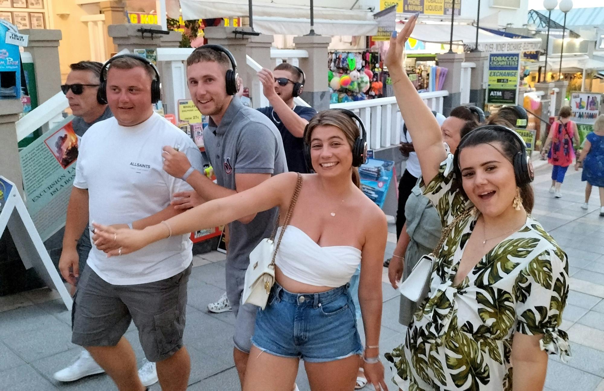 Silent Disco Adventure in Tenerife