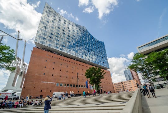 Besök Elbphilharmonie med Plaza och omgivningen