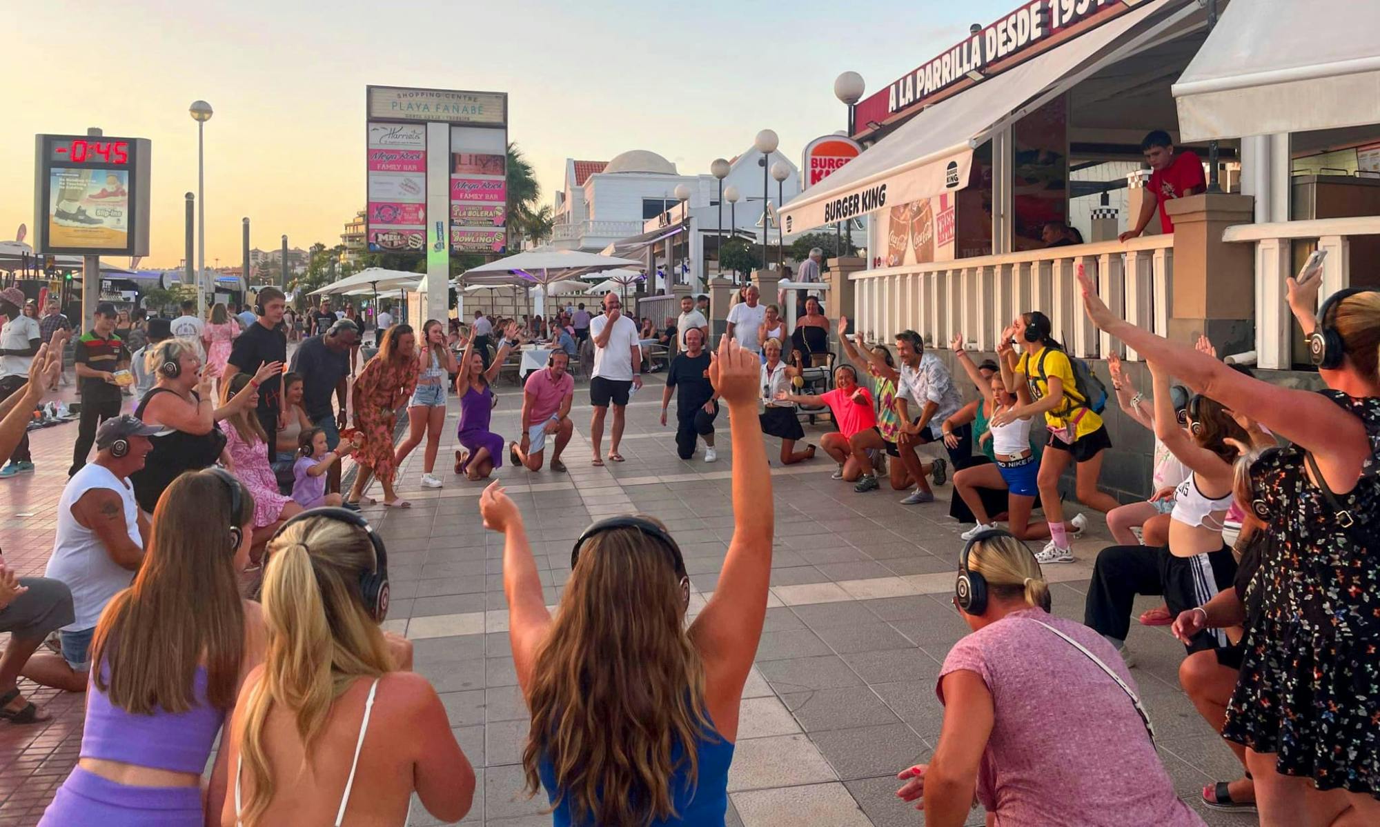 Silent Disco Adventure in Tenerife