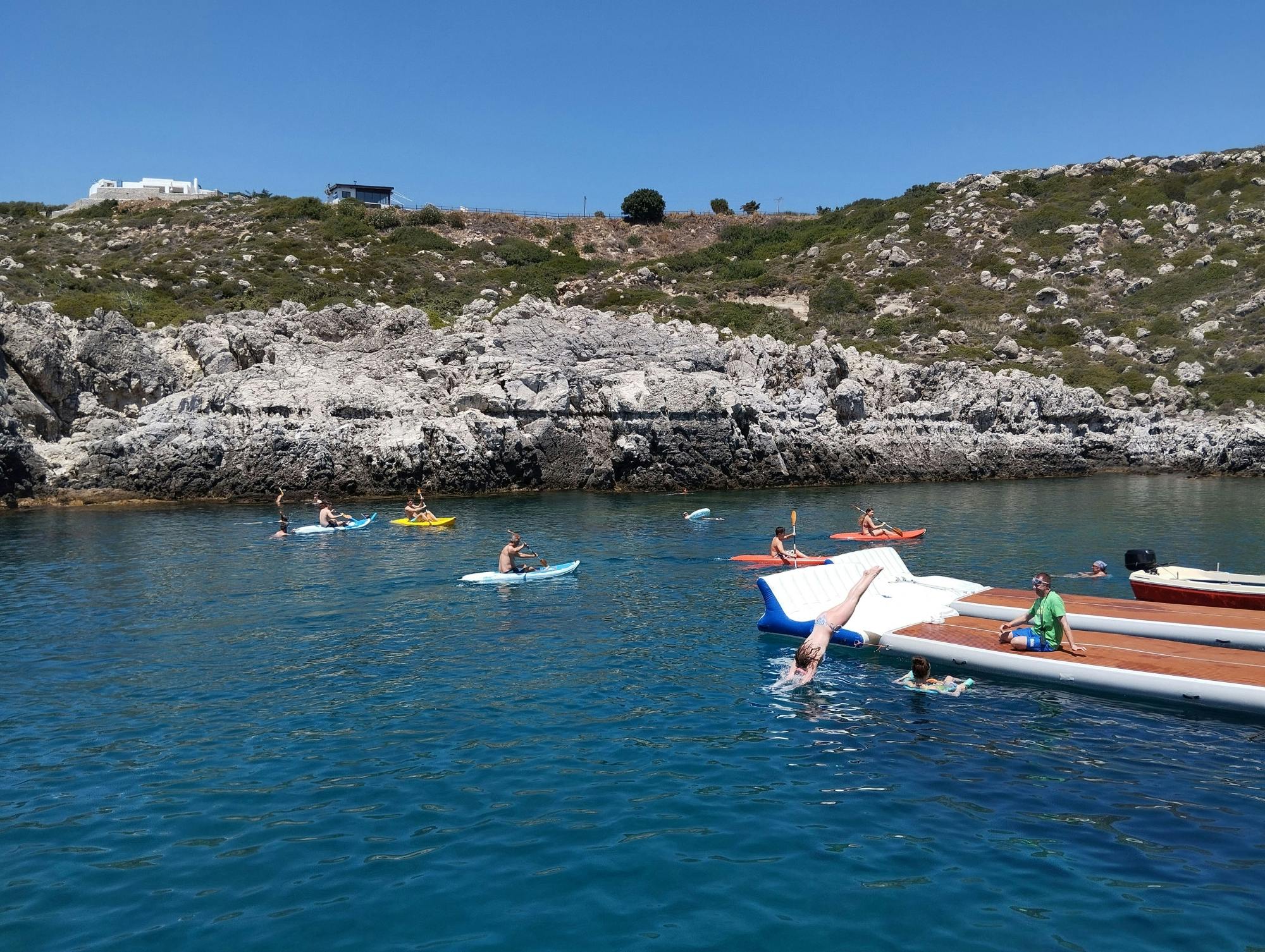 Rhodes Boat Trip with Fun Island and Lunch