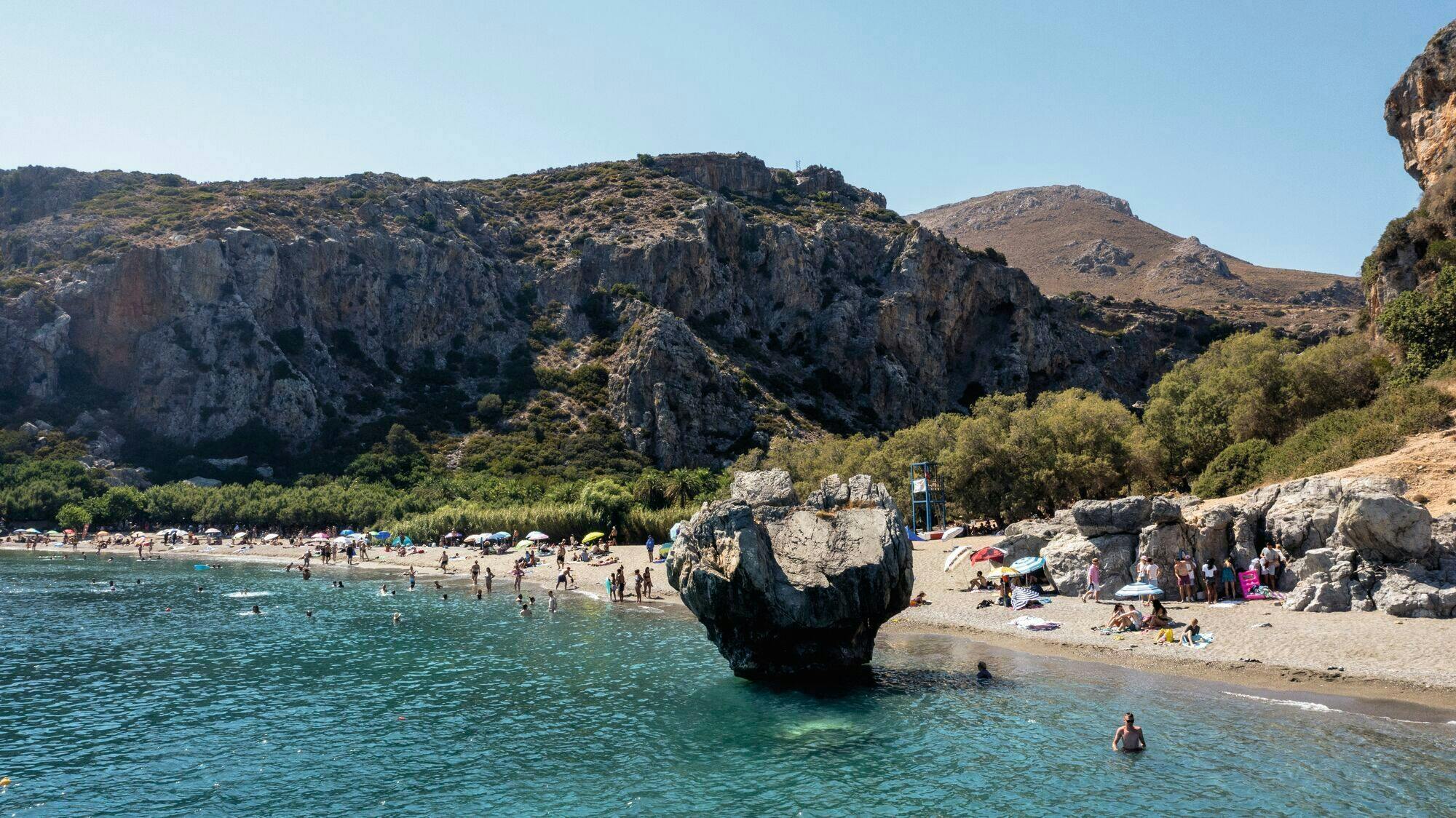 Kourtaliotiko Gorge walking tour and Preveli Beach