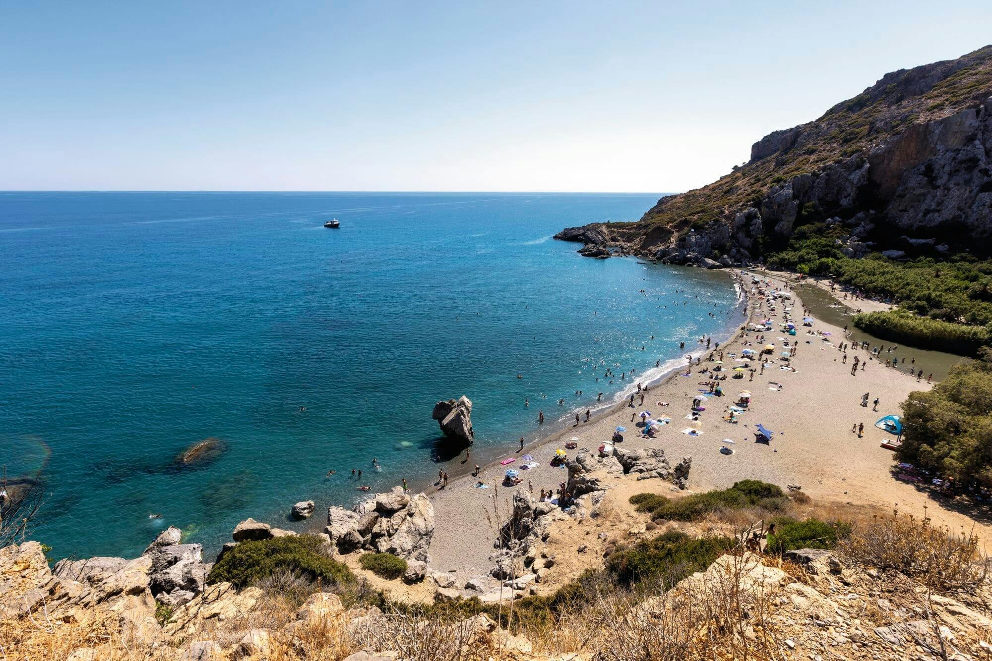 Kourtaliotiko Gorge walking tour and Preveli Beach