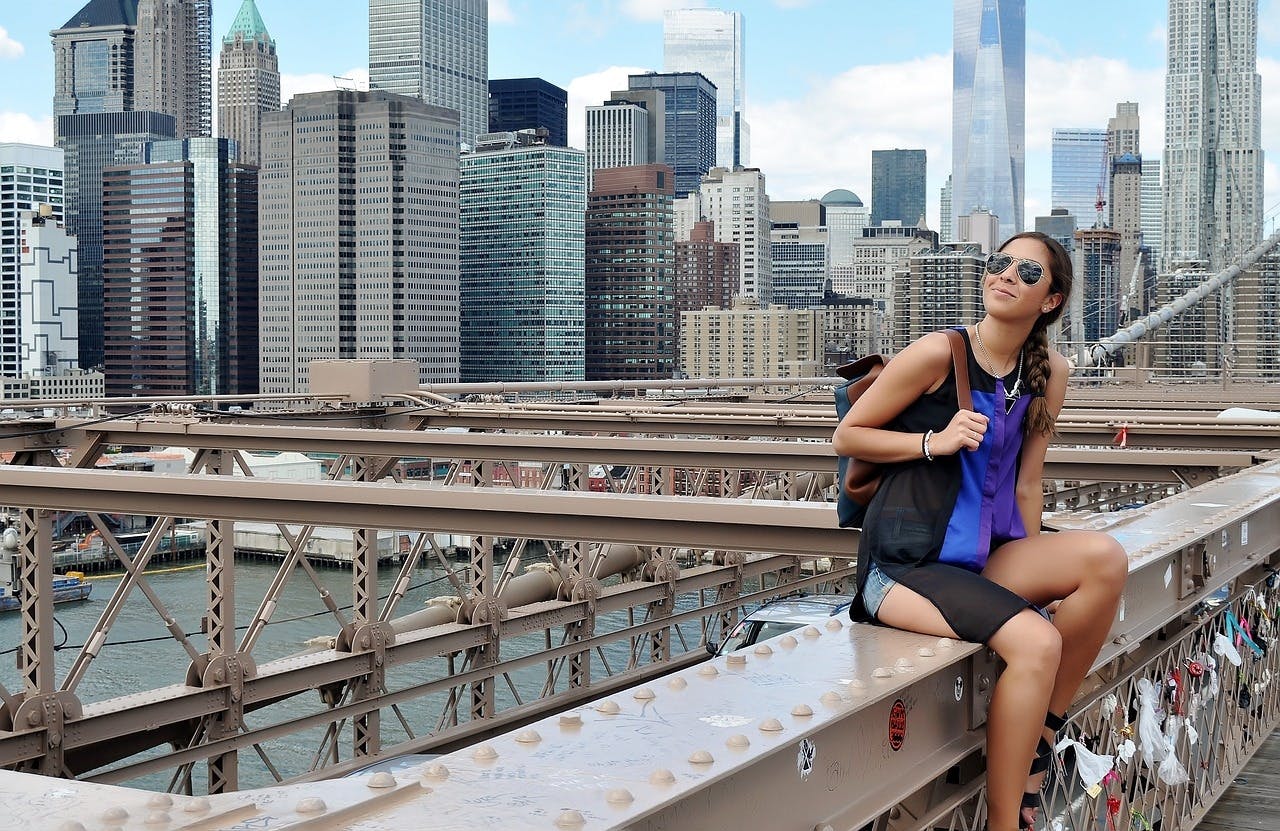 Visite à pied du pont de Brooklyn, de la Statue de la Liberté et de Manhattan