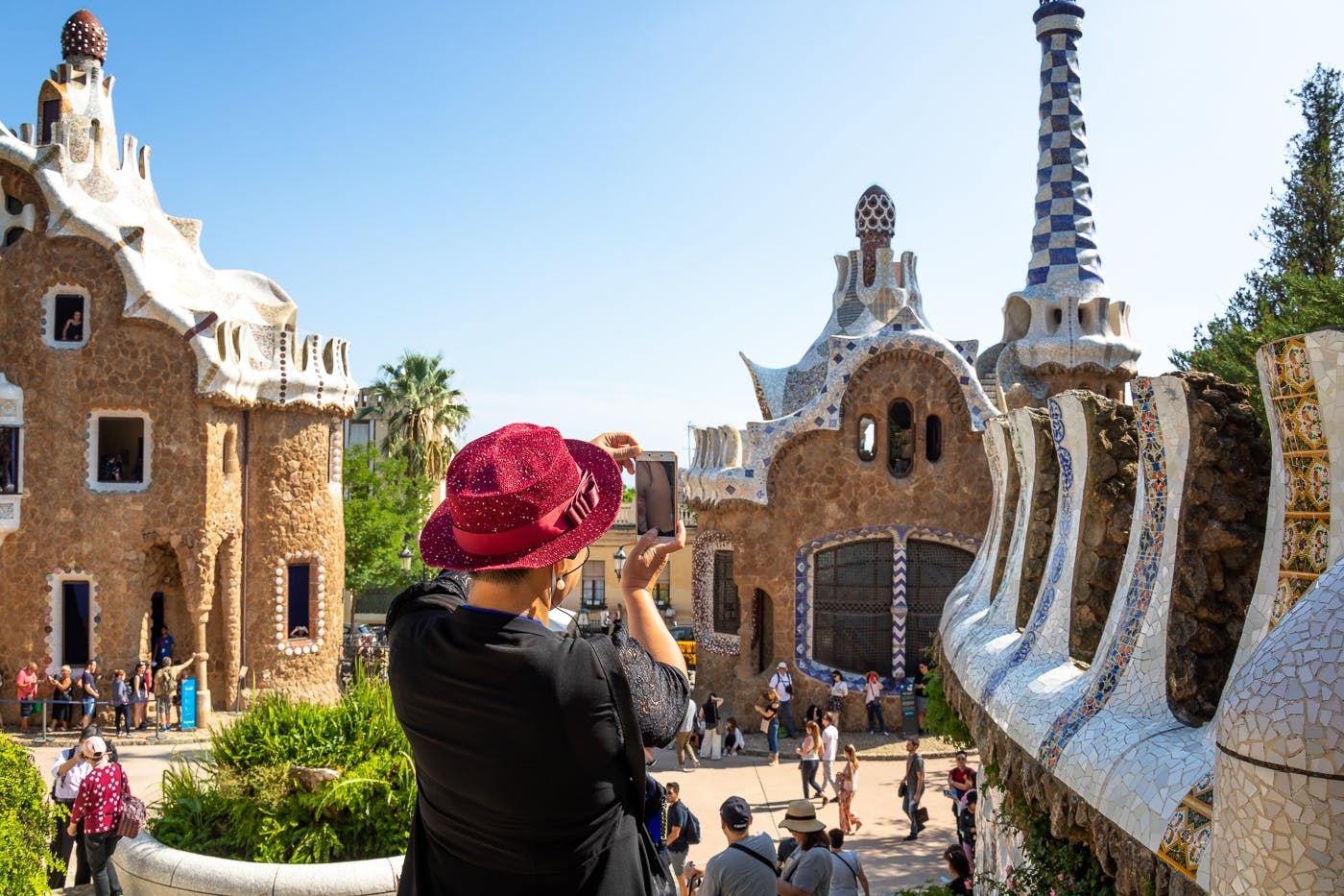 Park Güell Privattour mit lokalem Tourguide