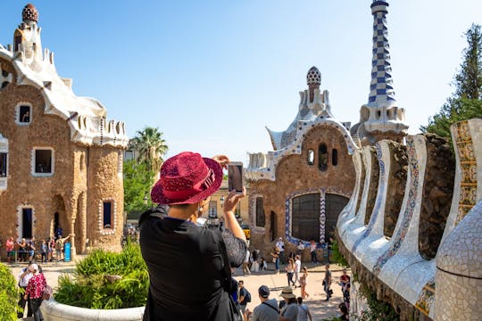 Park Güell på privat rundvisning med lokal guide