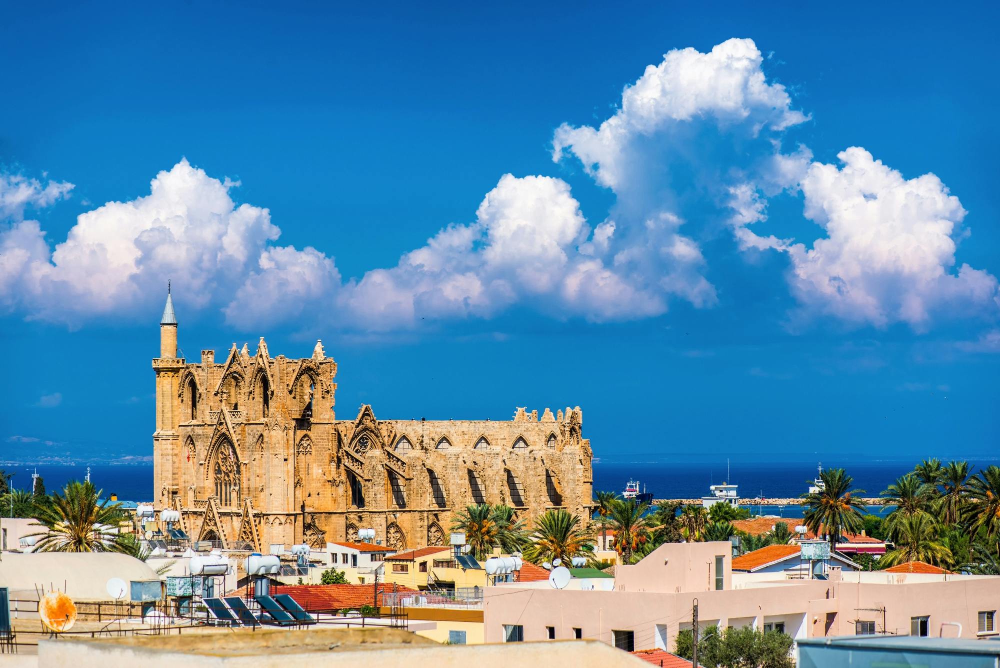 Famagusta and Salamis from Ayia Napa and Protaras