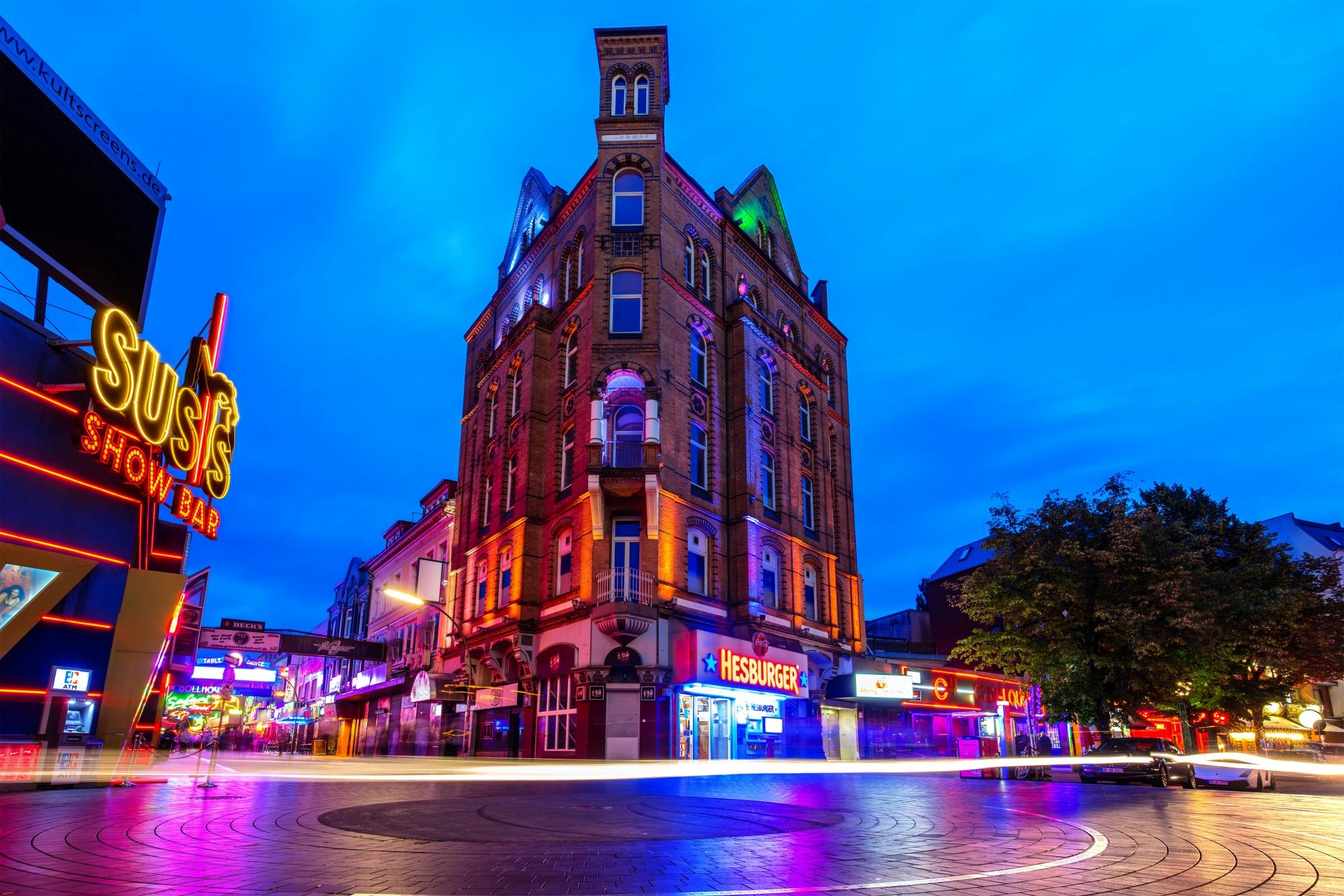 Visita guiada de luz roja de Reeperbahn en St. Pauli en Hamburgo