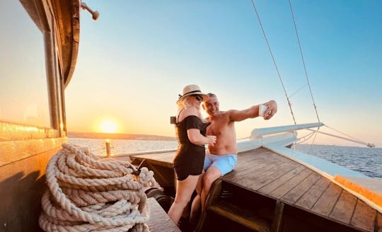 Rhodes Sunset Cruise with Greek BBQ and Unlimited Drinks