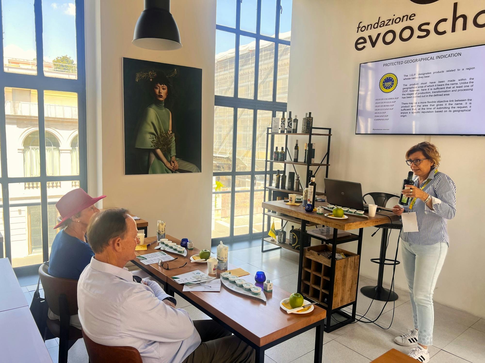 Food and EVO Oil Pairing Masterclass with Tasting in Rome