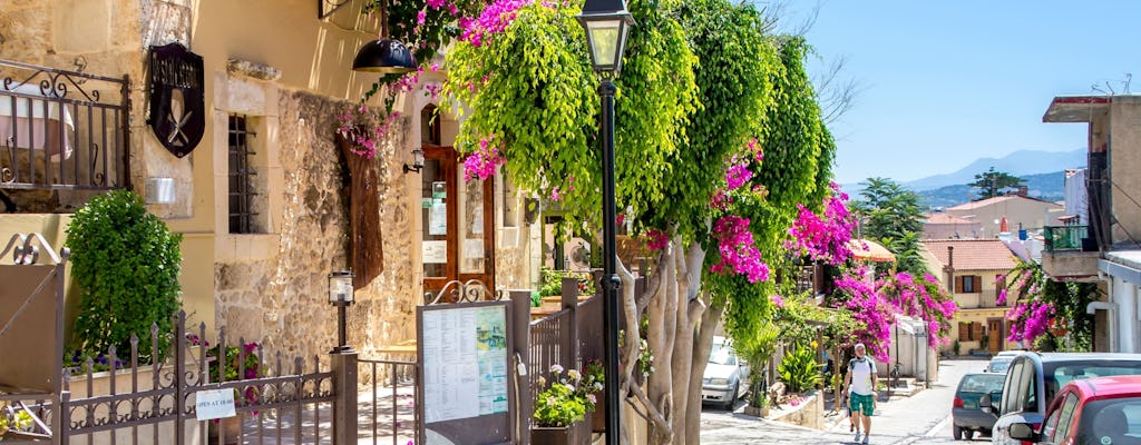Mili-Schlucht und Rethymno von Plakias aus