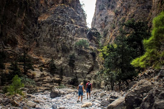 Samaria-Schlucht Leichte Wandertour von Plakias aus