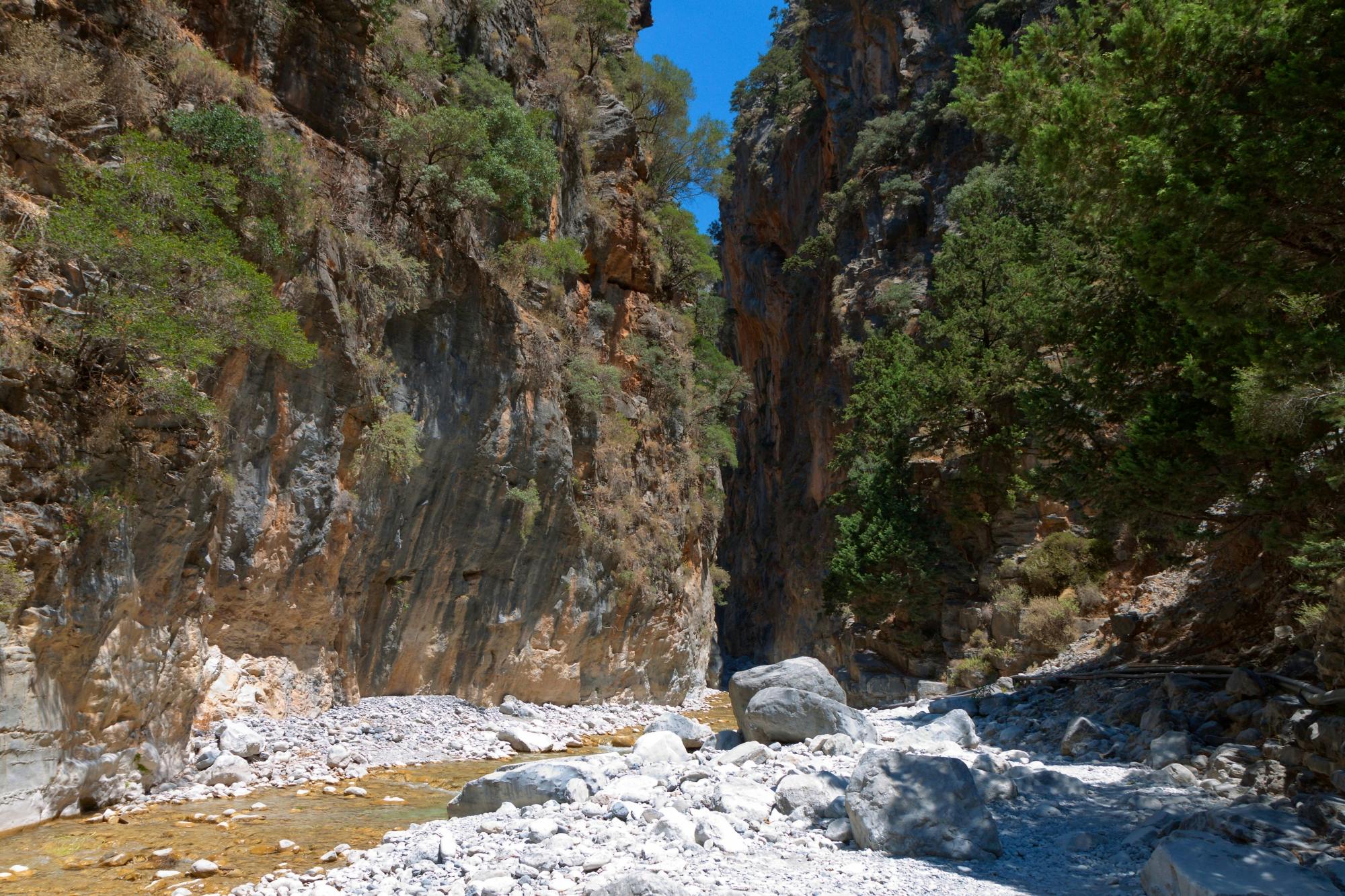 Samaria Gorge Easy Hiking Tour from Plakias