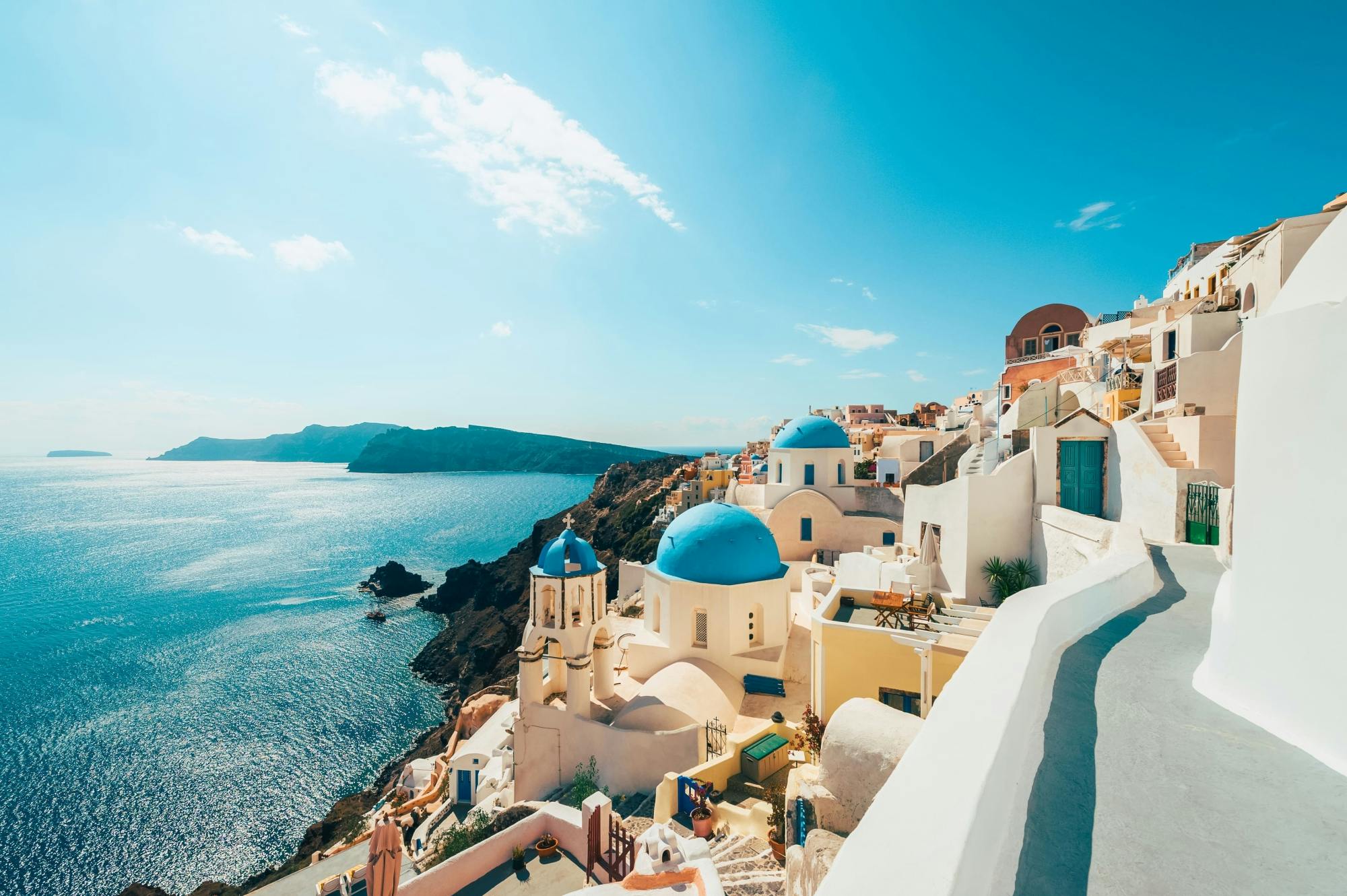 journée d'excursion à Santorin et visite guidée