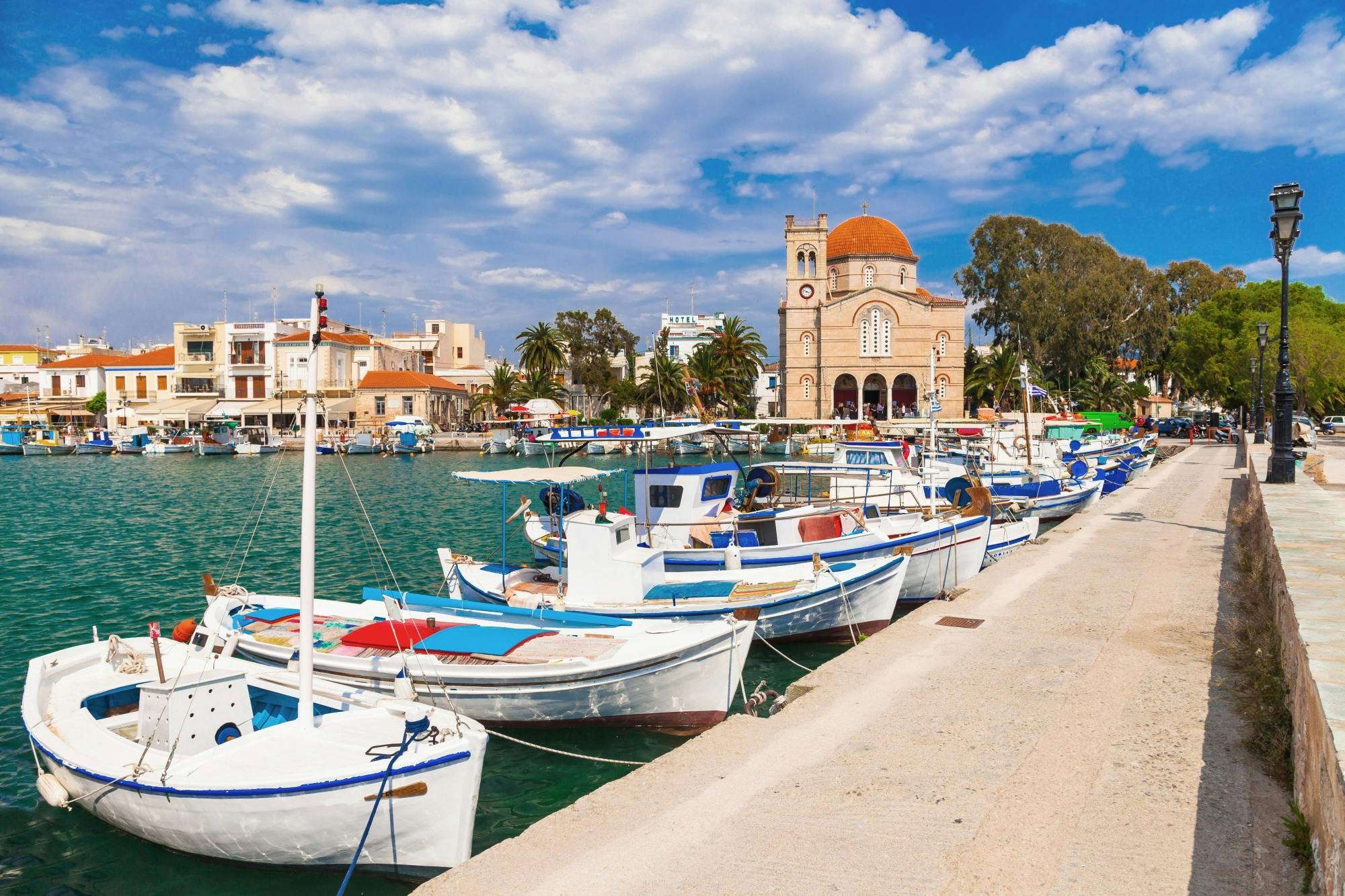 Croisière aux îles Aegina, Poros et Agistri - depuis Kinetta