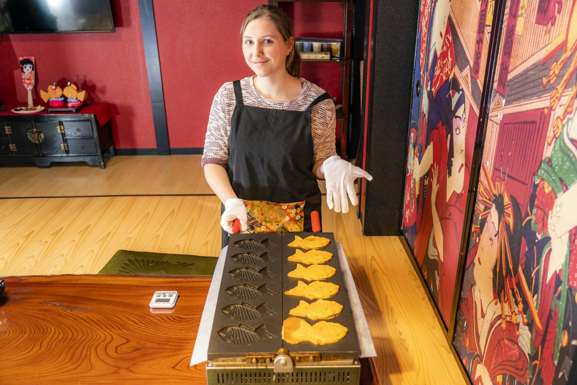 Taiyaki Workshop in Tokyo