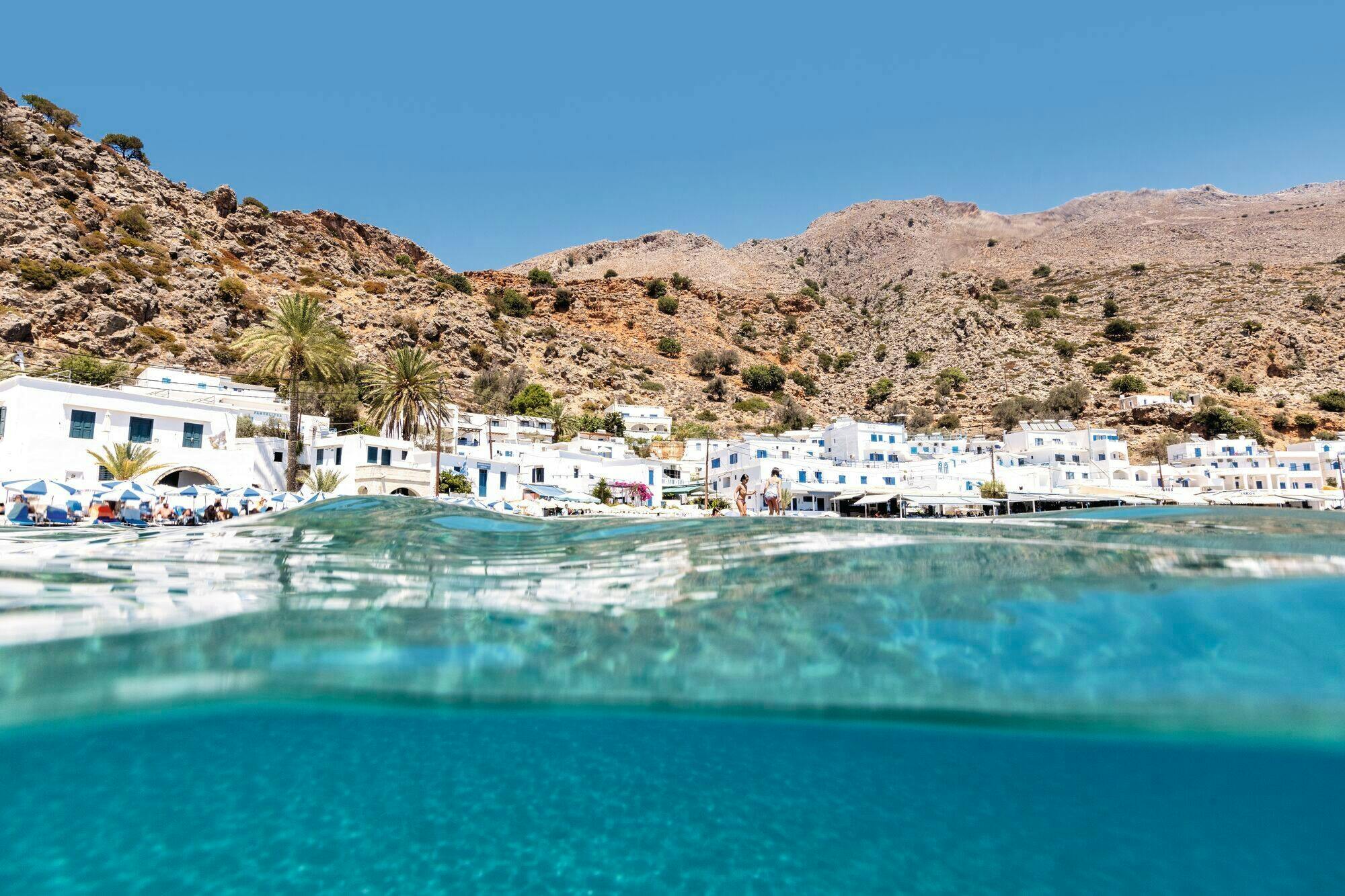 Caminata por el desfiladero de Aradena y el pueblo de Loutro desde Plakias