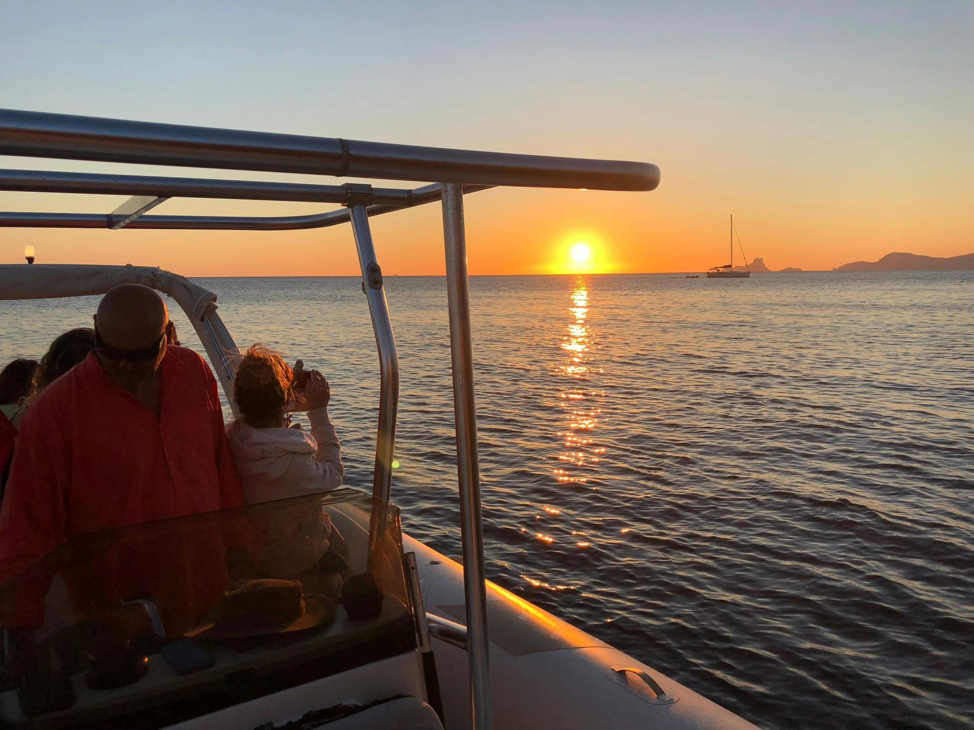 Croisière au coucher du soleil à Formentera