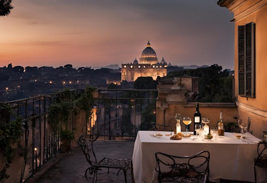 Rome Private Tour  by Golf Cart with an Aperitif