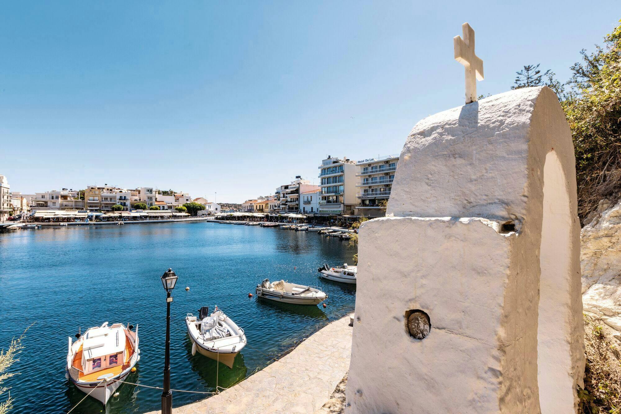 Agios Nikolaos and Spinalonga from Plakias