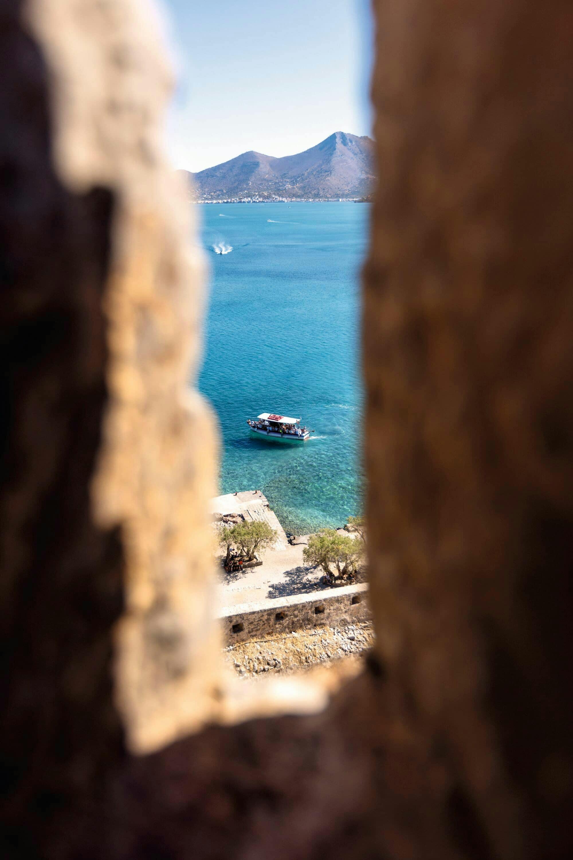 Agios Nikolaos and Spinalonga from Plakias