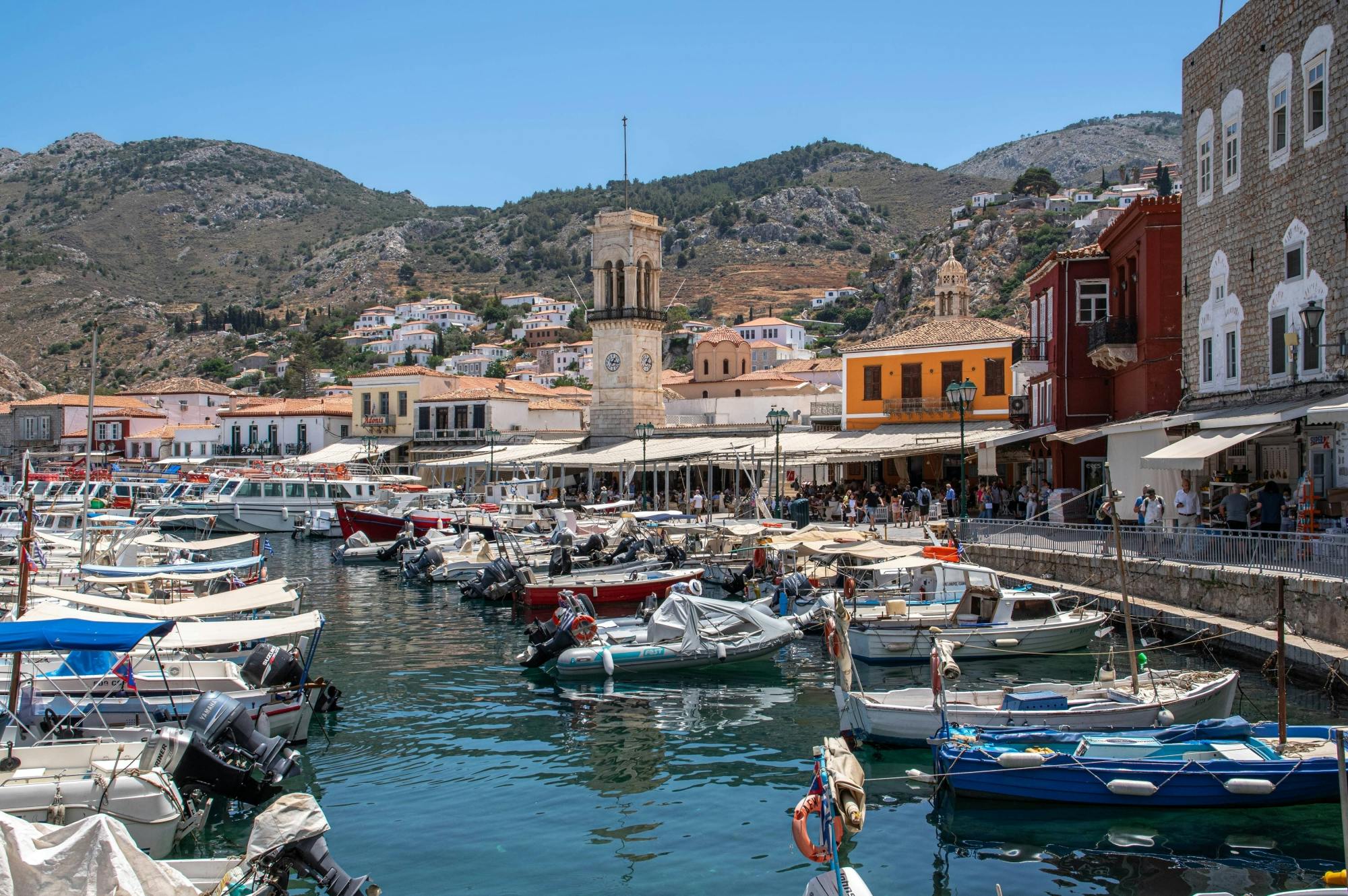 Saronic Islands Cruise – Hydra, Poros and Aegina from Marathona