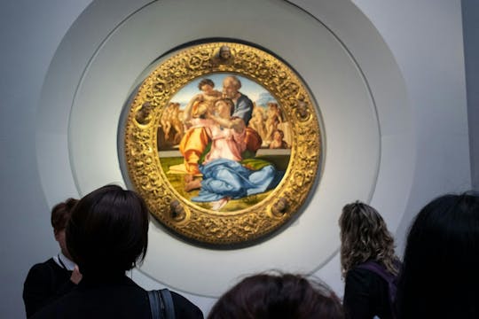 Uffizi og Accademia-galleriet på rundvisning i lille gruppe med en lokal guide