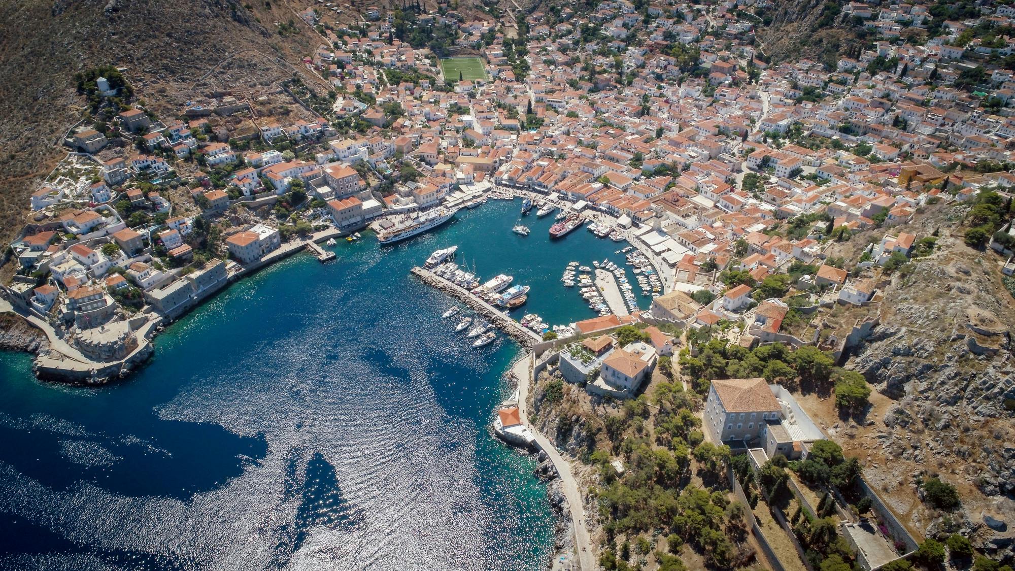 Saronic Islands Cruise – Hydra, Poros and Aegina from Marathona