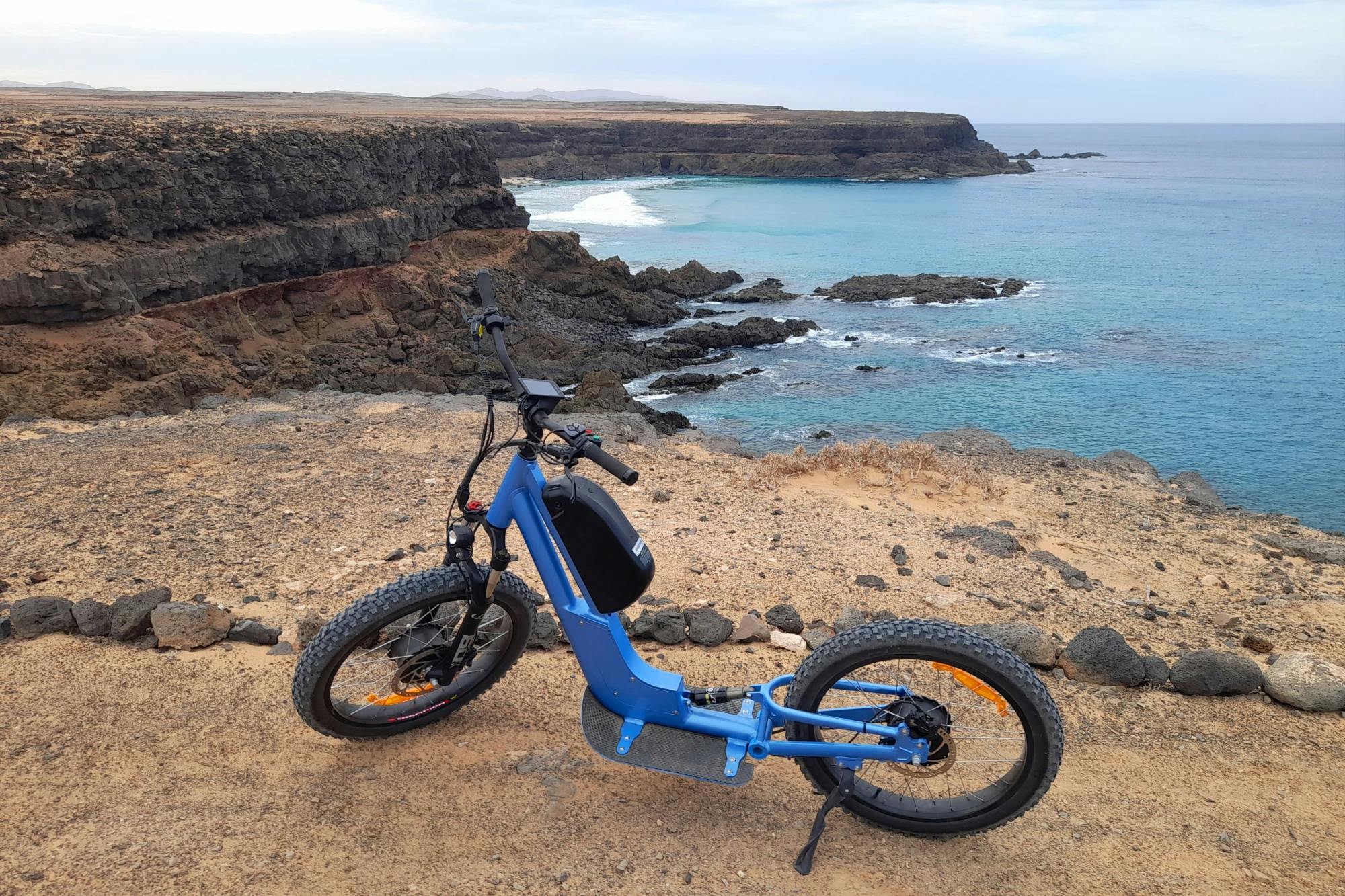 Tour en scooter eléctrico desde Corralejo