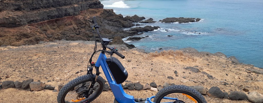 Passeio de E-Scooter saindo de Corralejo