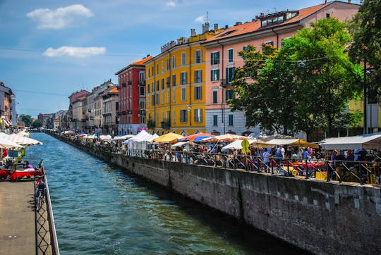 Privat rundtur til fods i Navigli-kanalerne i Milano med en lokal guide