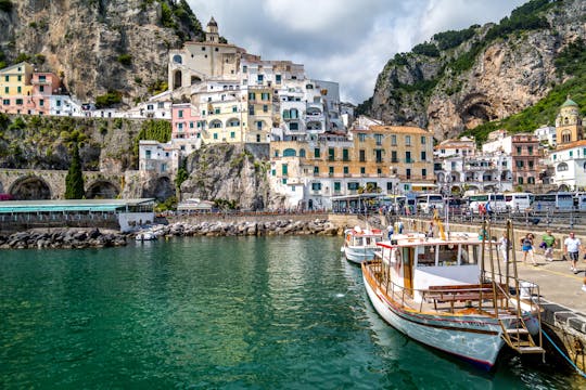 Tour a pé privado por Amalfi com guia local