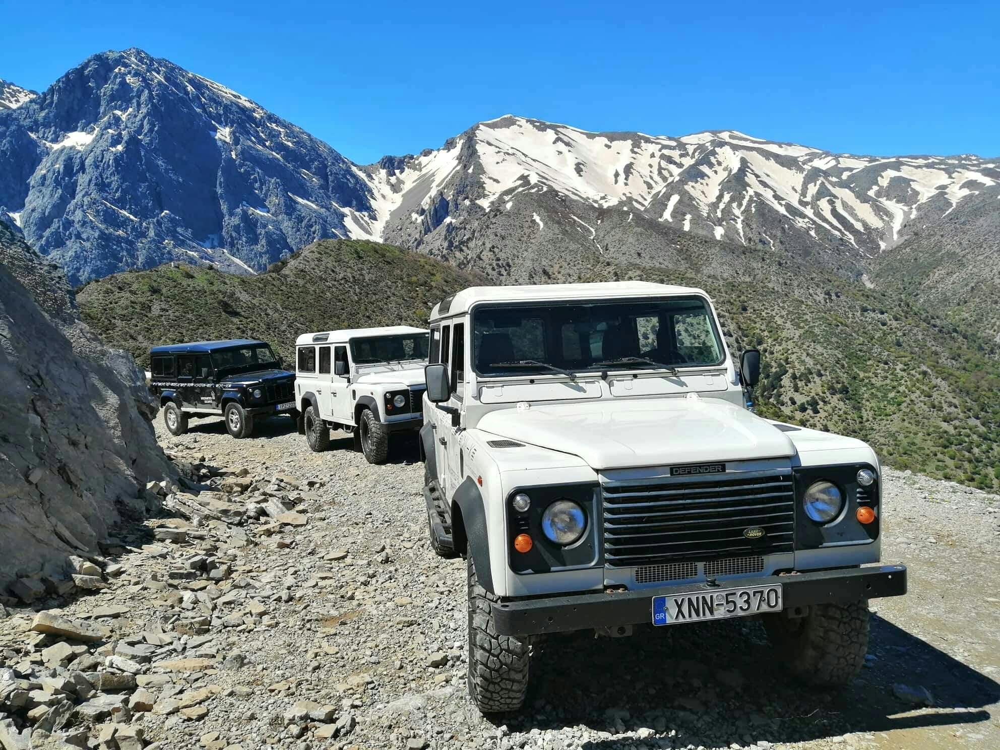 Experiência cretense 4x4 de Chania