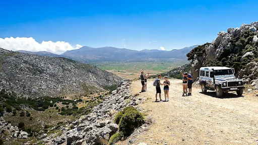 Mountains of Crete 4x4 Tour with Taverna Lunch