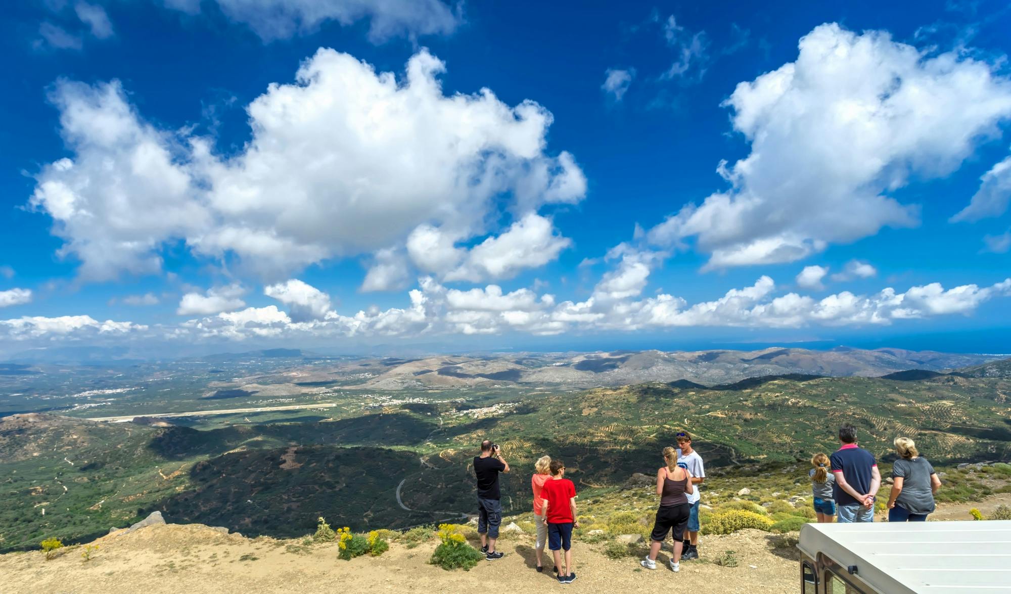 Mountains of Crete 4x4 Tour with Taverna Lunch