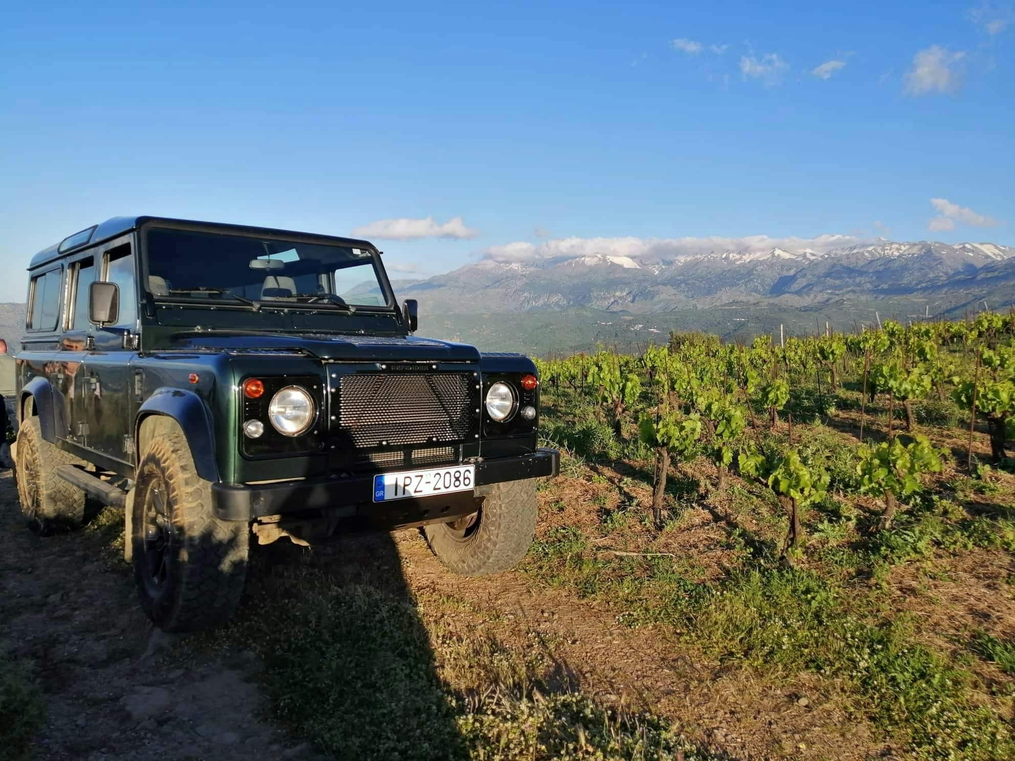 Zonsondergang per 4x4