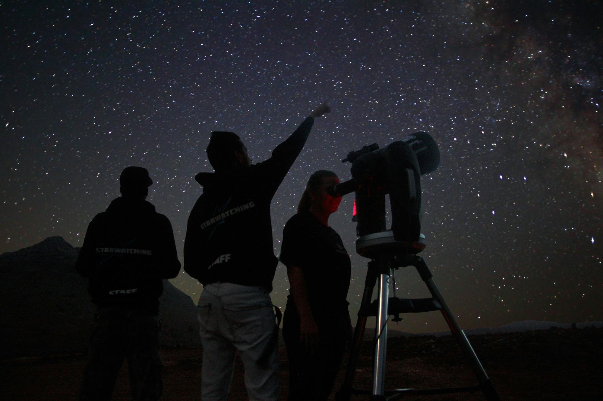 Observation des étoiles et dîner dans un restaurant de plage à Sal