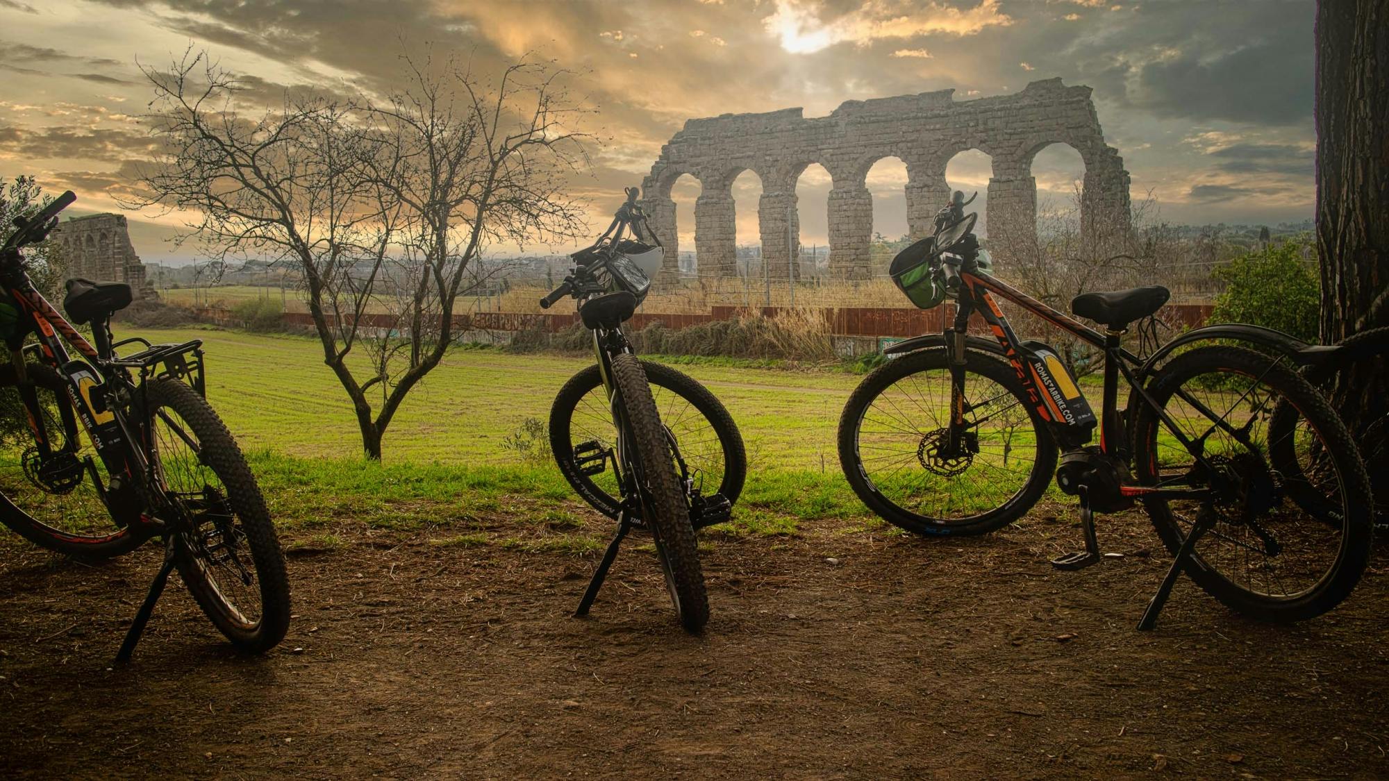 Tour in e-bike sull'Appia Antica