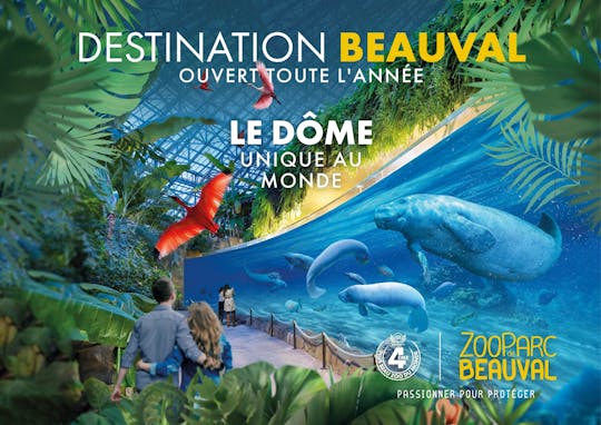 Billets d'entrée pour le ZooParc de Beauval