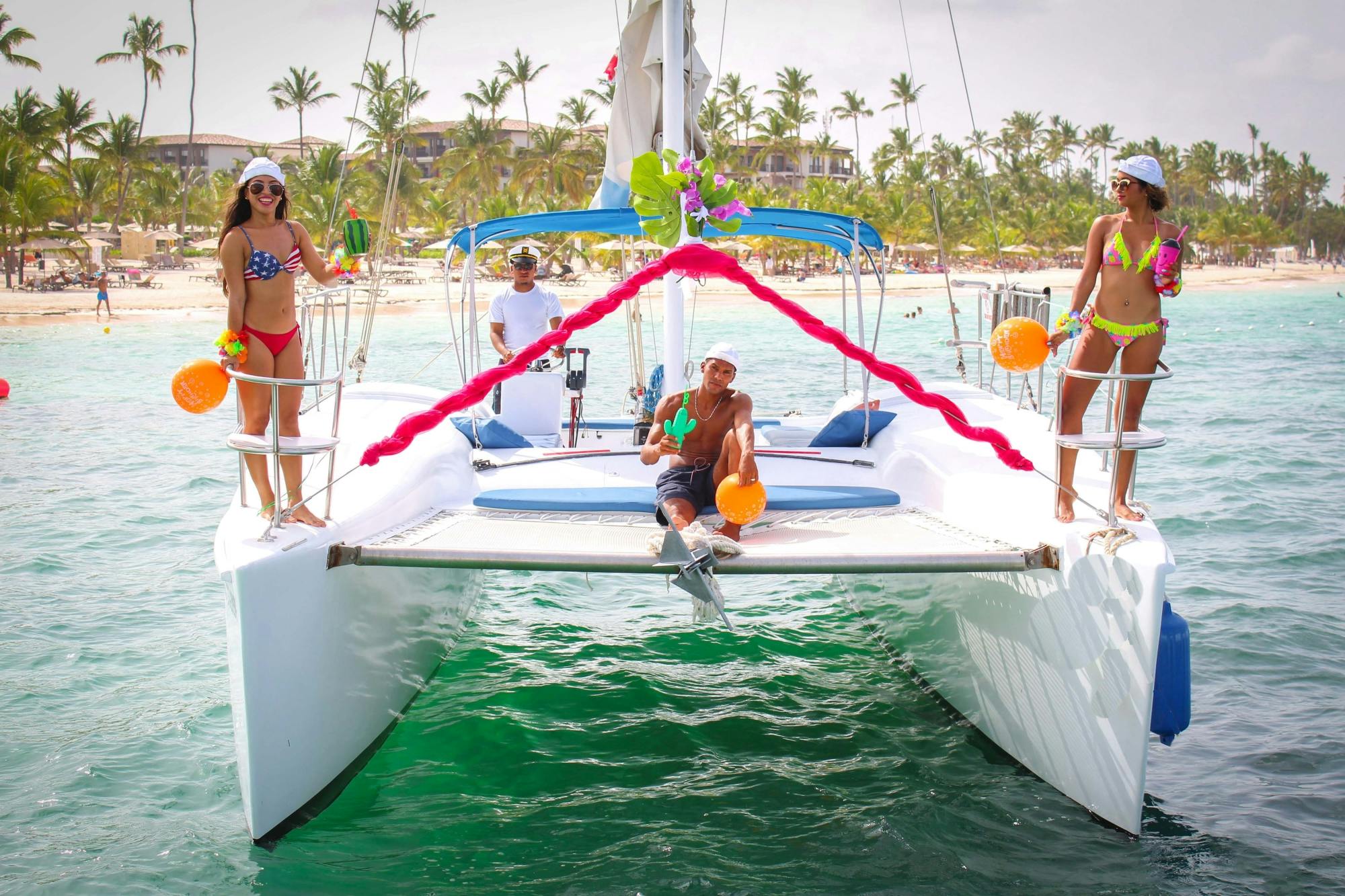 Cruzeiro de catamarã privado em Punta Cana