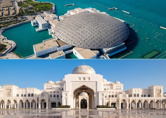 Louvre Abu Dhabi et Qasr Al Watan + Carte SIM de bienvenue et navette touristique