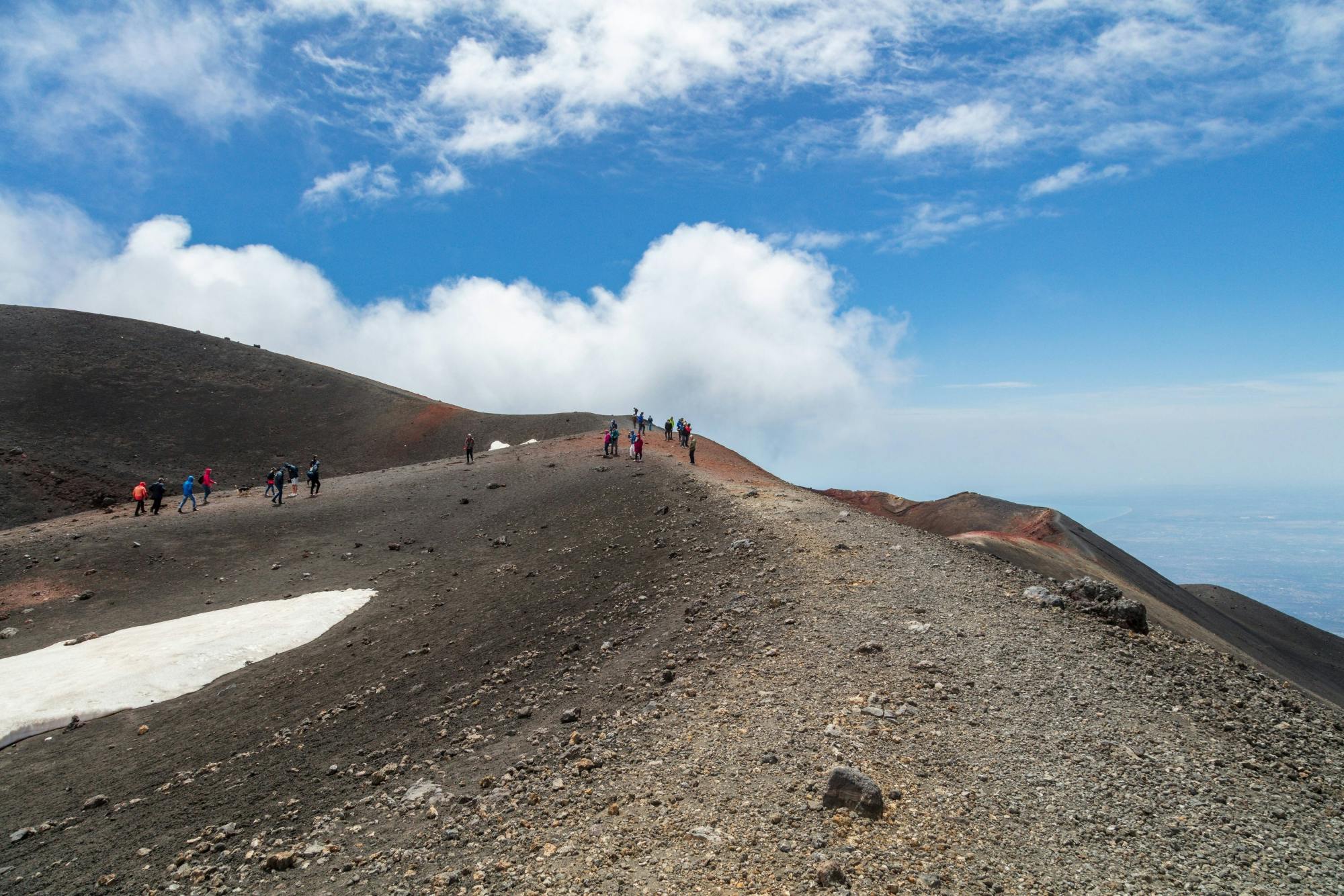 Monte Etna e desfiladeiro de Alcântara 1900 Mt