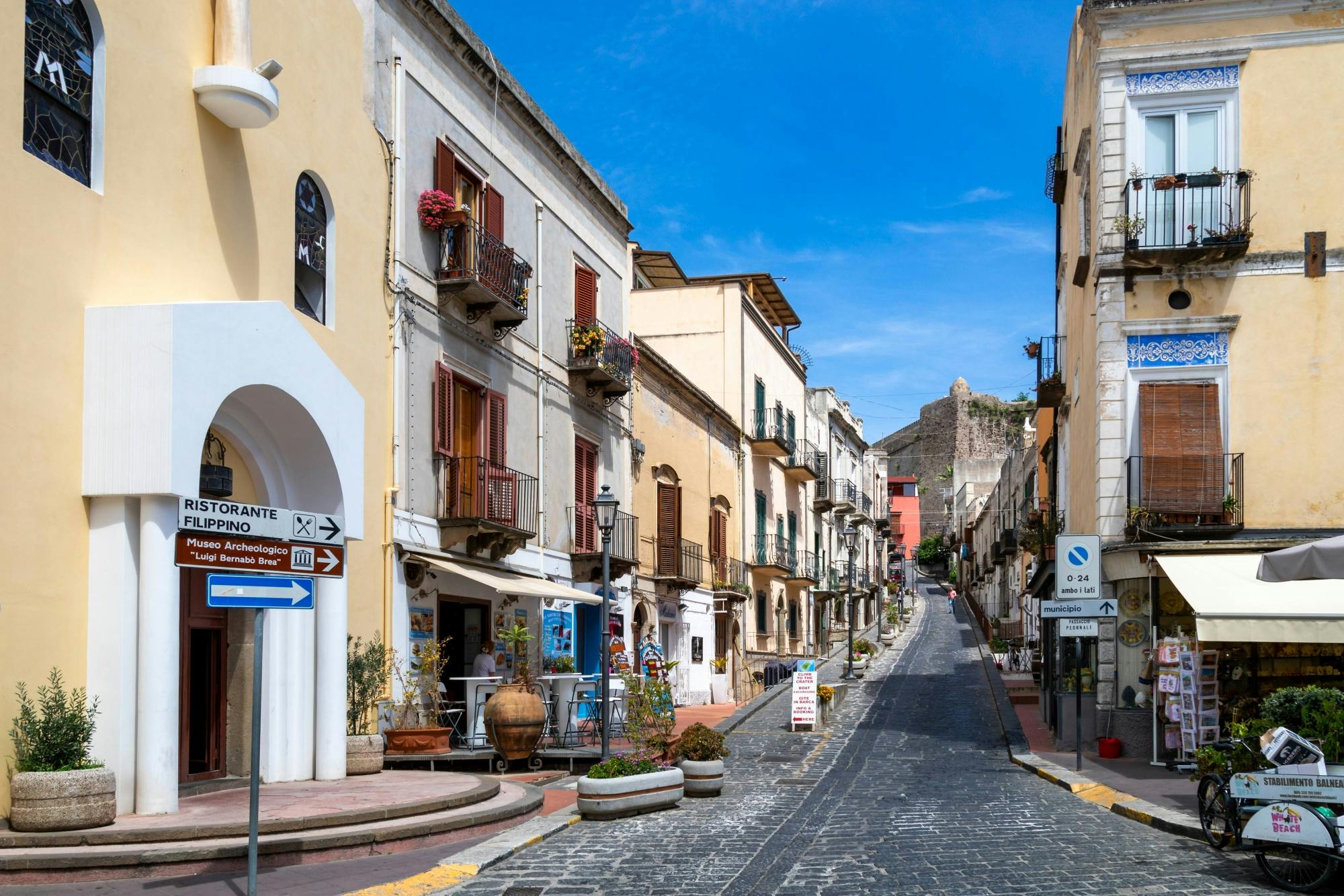 Lipari and Vulcano Boat Tour from Taormina