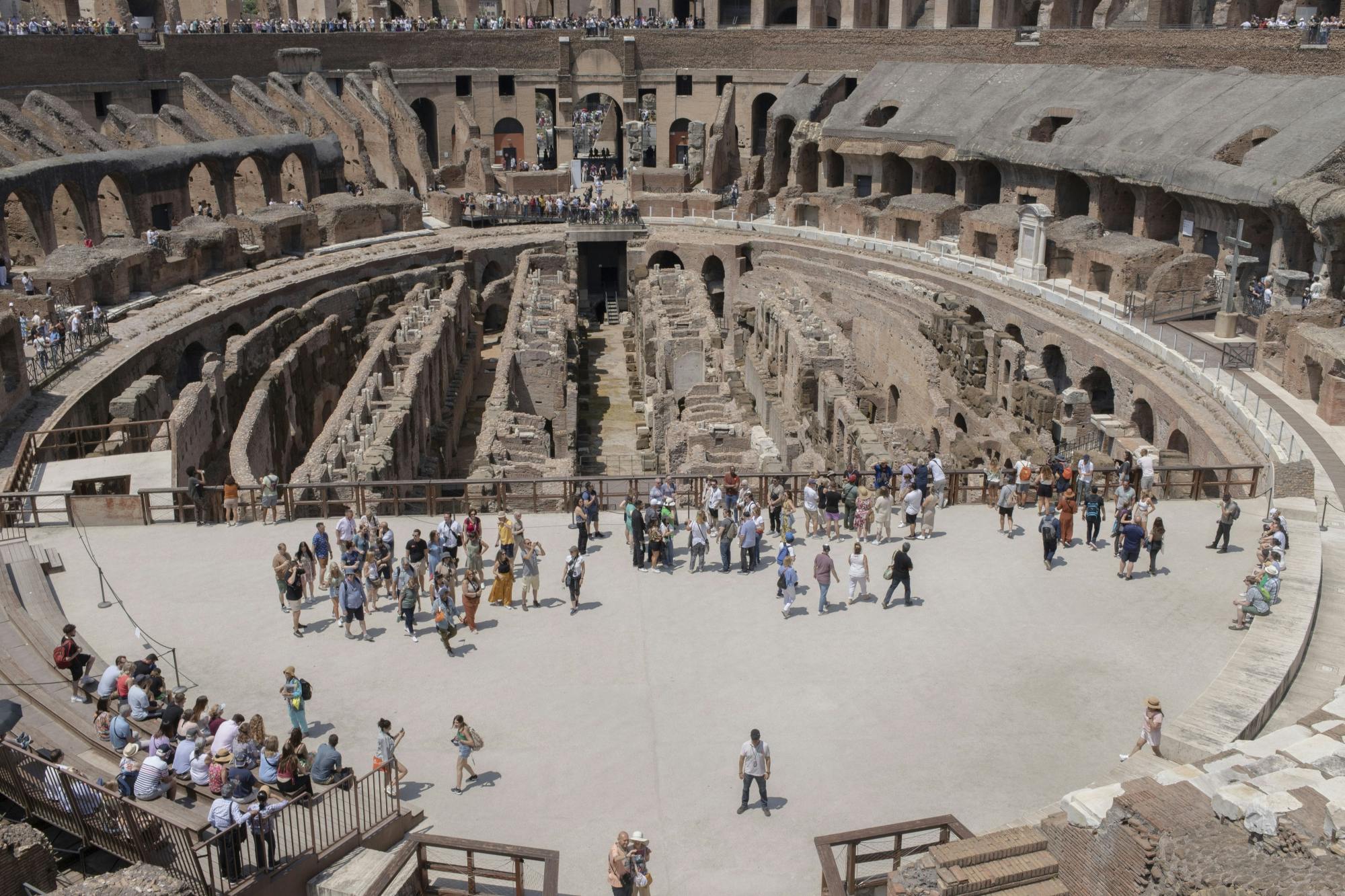 Colosseum with gladiators' access and Ancient Rome guided tour